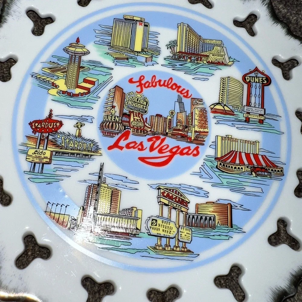 Vintage‎ Las Vegas Collector Plate